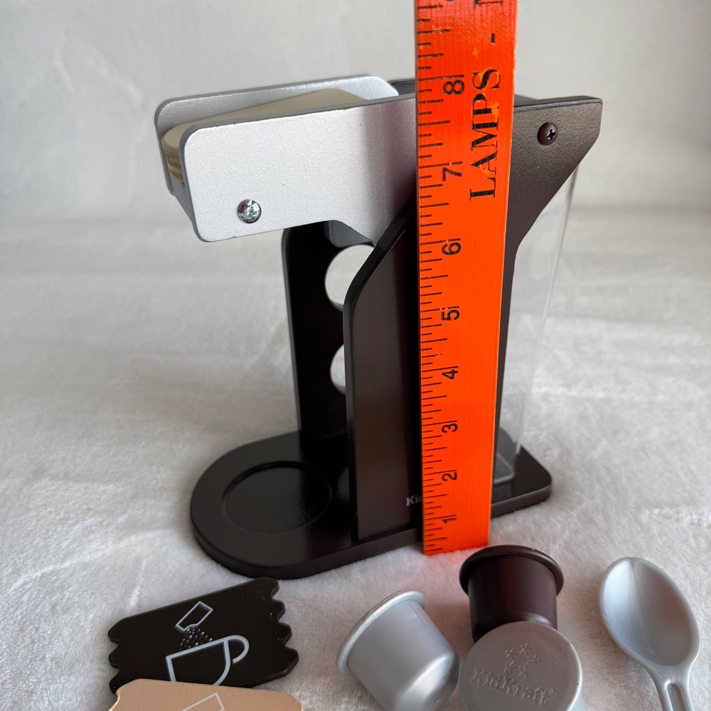 KidsKraft Wooden Keurig Coffee Maker‎ Toy Brown Kitchen Pretend Play - Picture 12 of 12